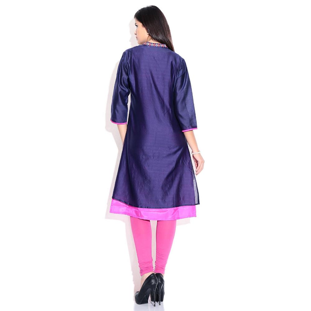 Biba Blue Viscose Kurti