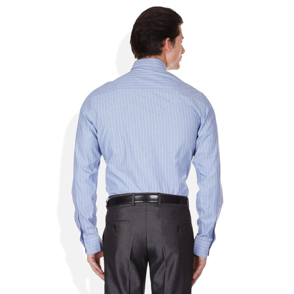 John Players Blue Slim Fit Shirt