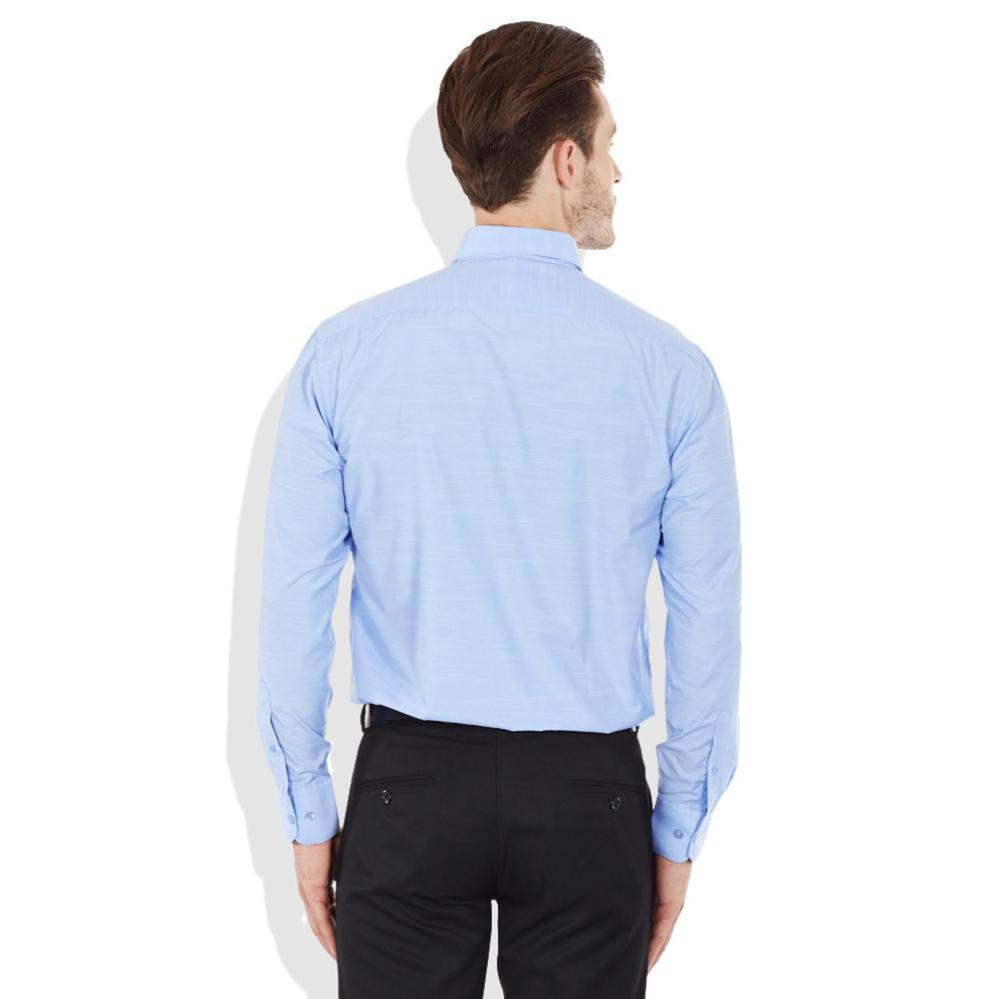 John Players Gray Regular Fit Formal Shirt