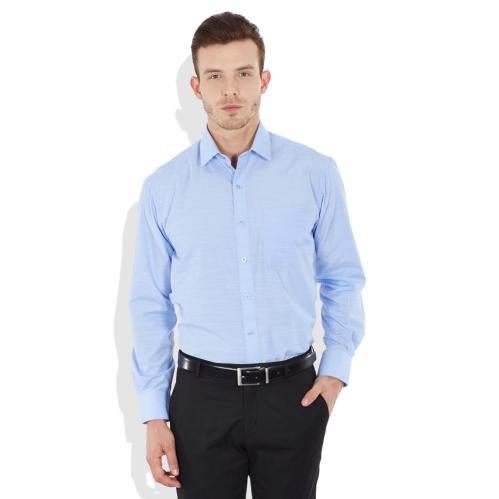 John Players Gray Regular Fit Formal Shirt John Players Gray Regular Fit Formal Shirt