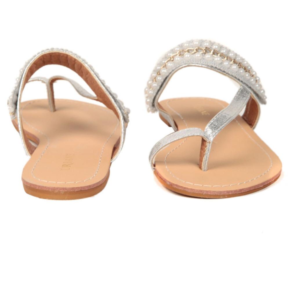 Urbane Beautiful Silver Flats