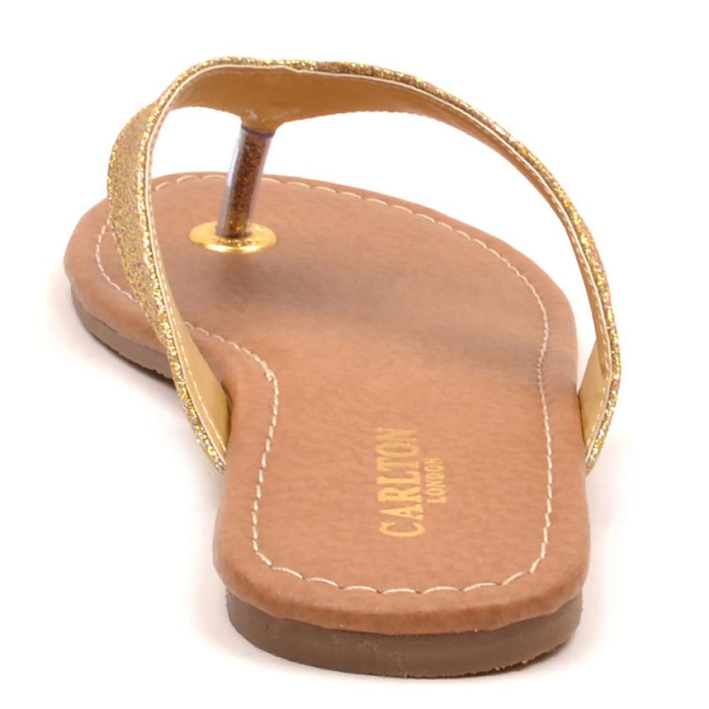 Carlton London Golden Sandal