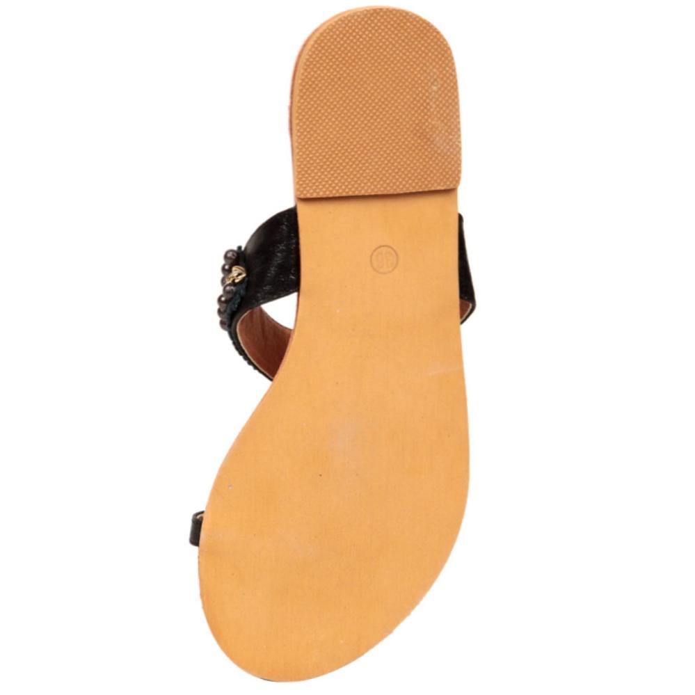 Urbane Trendy Black Flats