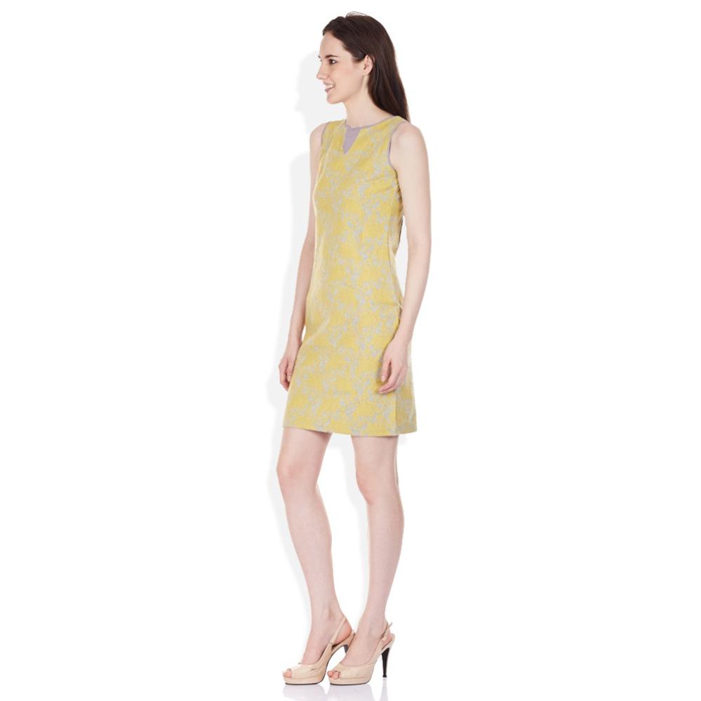 AND Lime Green Sheath Dress