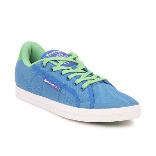 Reebok On Court V Blue Canvas Casual Shoes Reebok On Court V Blue Canvas Casual Shoes