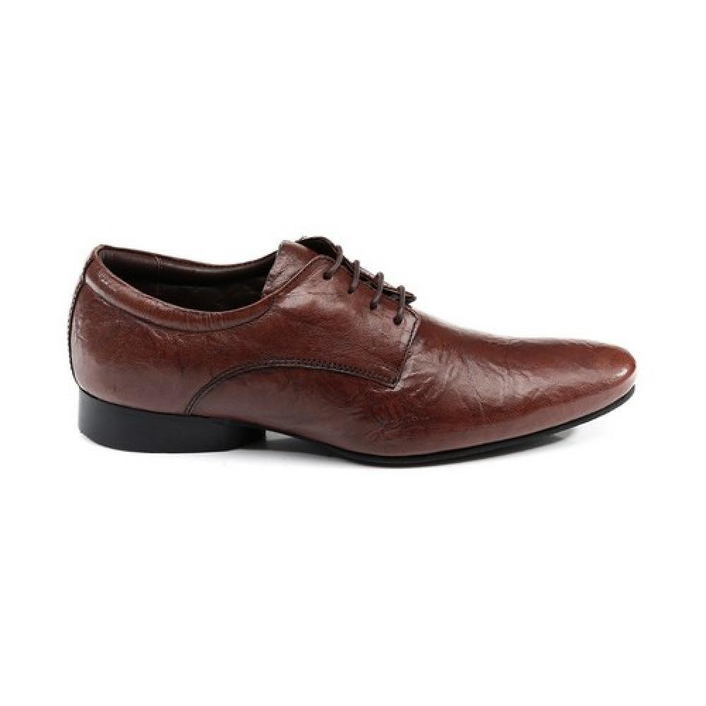 Franco Leone Brown Formal Shoes
